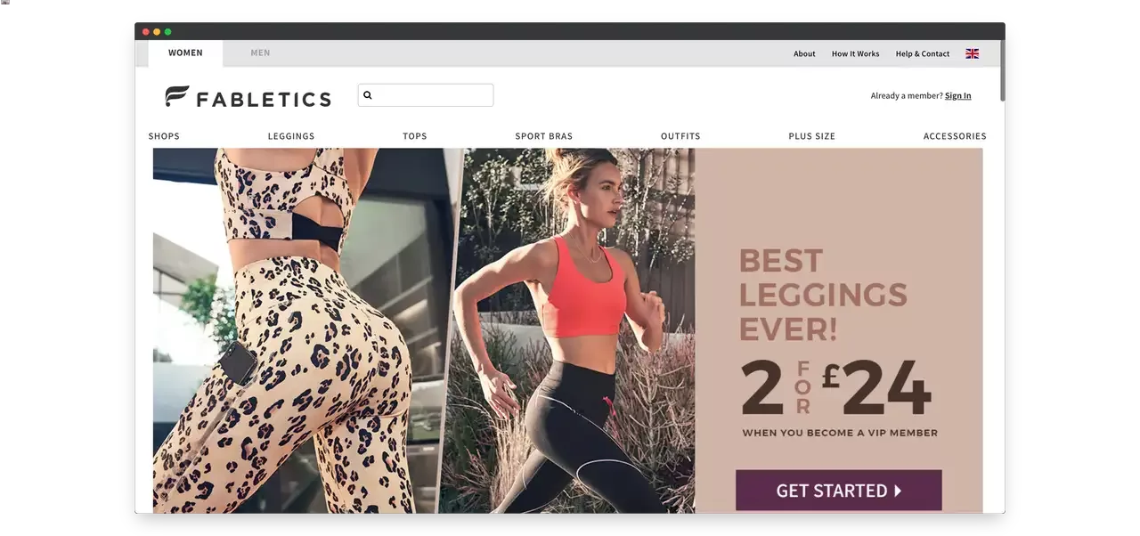 Fabletics Website Discount Code