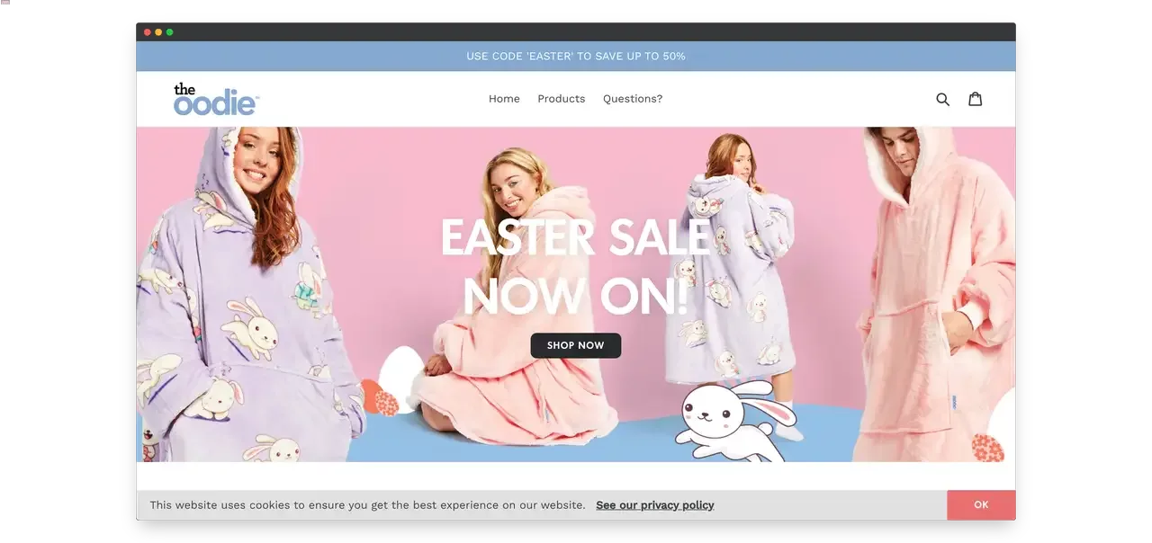 Oodie Easter Sale Discount